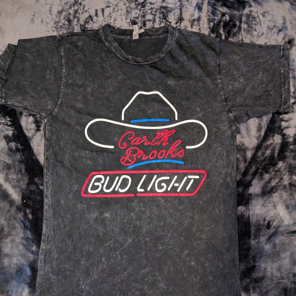 Garth Brooks x Bud Light - Stonewashed tee